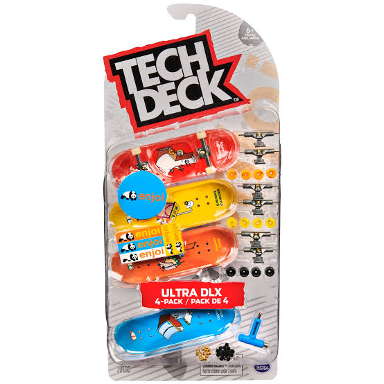 tech deck enjoi 4 pack