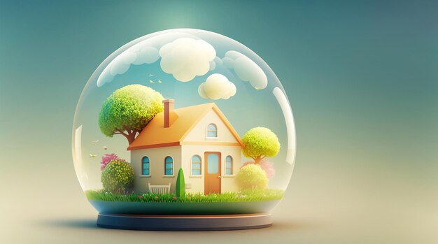 bubble house