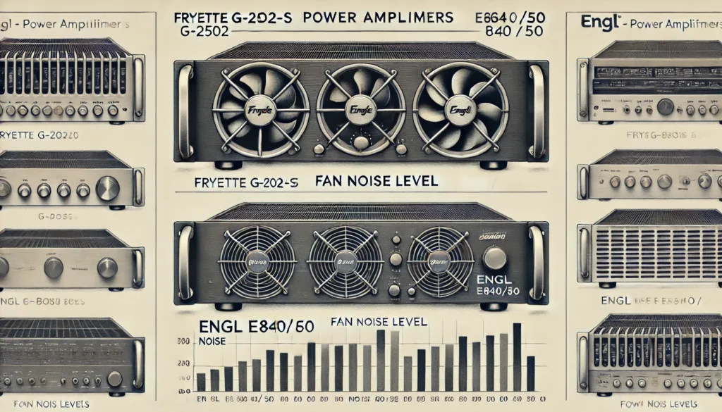 fryette g-2502-s vs engl e840/50 fan noise